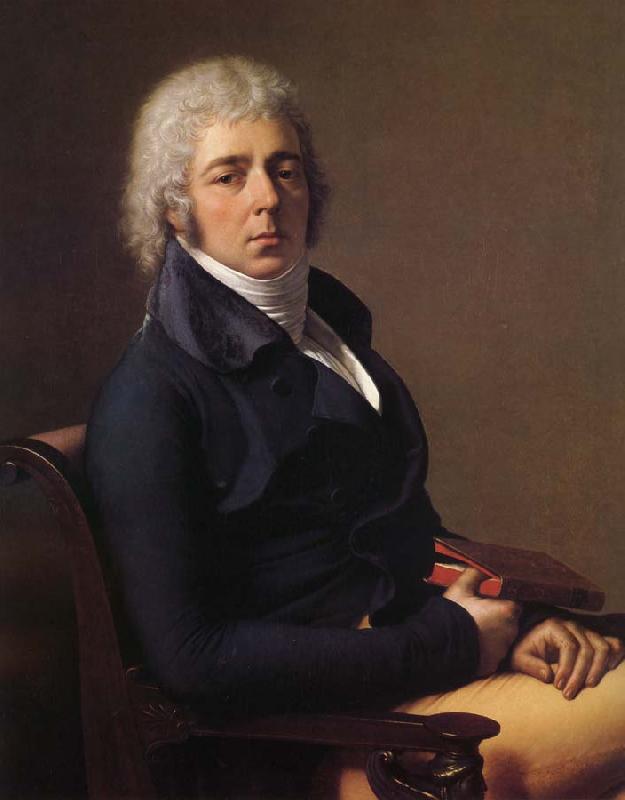 Anne-Louis Girodet-Trioson Portrait du citoyen Bourgeon oil painting picture